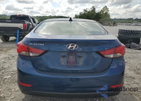 2015 Hyundai Elantra Se z USA, uszkodzony, nr VIN 5NPDH4AE5FH620396